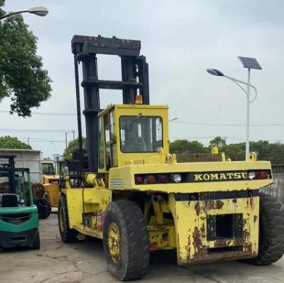 Used Heavy Forklift Fd320 32ton Komats U Diesel Forklift with Good Working Condition