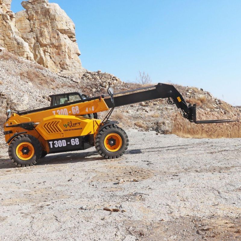 Welift T30d-3070 3.5 Ton Telescopic Loader Forklift 7m 14 M Small Telehandler Telescopic Handler Price