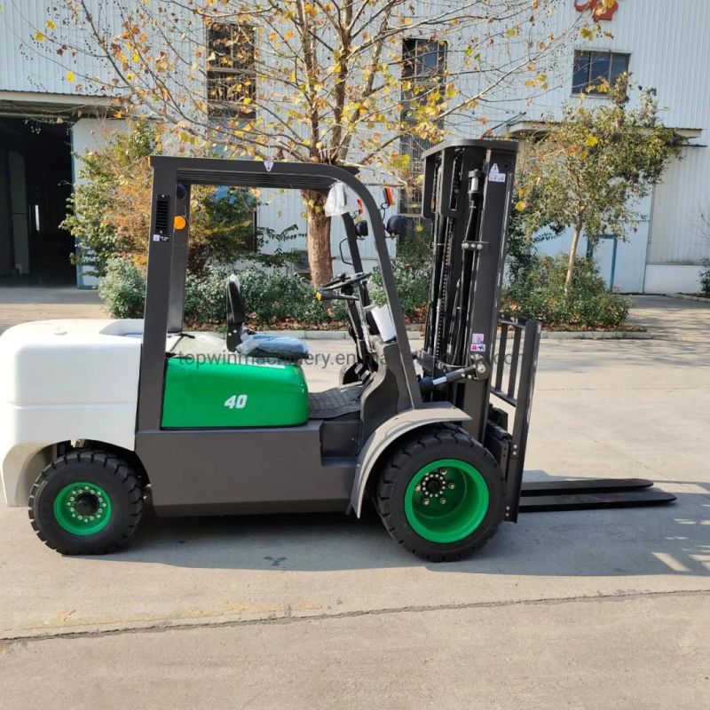 CE China 1.5/3/4/5/7ton 5m Mini Electric Diesel Gasoline LPG Rough Terrain Triple Mast Side Shift Japanese Engine Forklift with Manufacturer Cheap Price