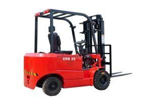 3 Tons Counter Balance 4 Wheel Drive Electric Forklift