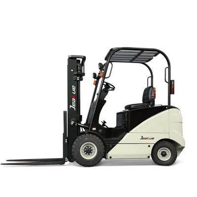 Jeakue 2t Lifting Height 3m Max Motor Power Building Food Forklift Lithium Battery Lead-Acid Pallet Truck
