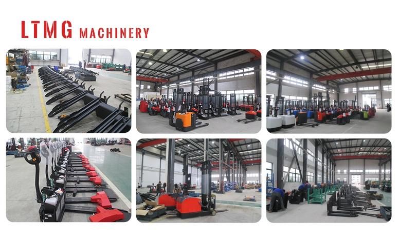 Ltmg Truck 500kg 700kg Battery Battery Stacker Portable Forklift Self Loading Electric Stacker Price