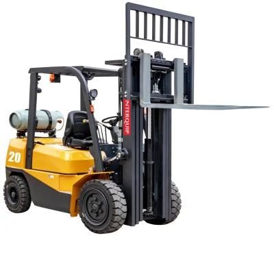 Four Wheels 3.5 Ton LPG/Gas/Gasoline/Petrol Forklift