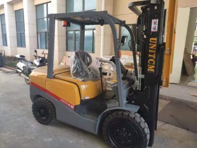 Mini 3.5 Ton Material Handling Hydraulic Transmisson Diesel Forklift