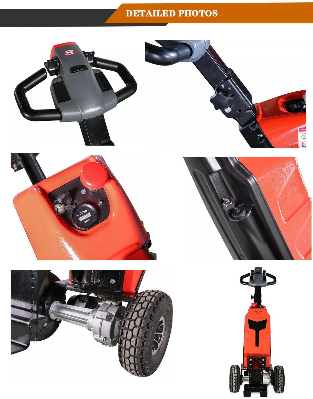 Standing Towing Machine Electric Powerful 1 Ton Walkie Tugger