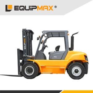 Lift Truck 5000kg Capacity Diesel Engine Powered Forklift