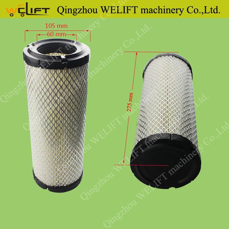 Forklift Spare Parts Air Filter K1027 Filter for Forklift Part Klx-20801-03351