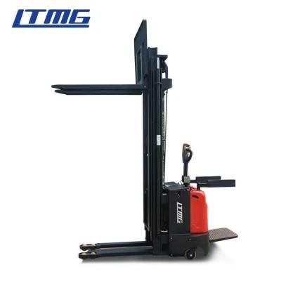 Ltmg 1 Ton 1.5 Ton Electric Stand on Pallet Stacker with Curtis Controller