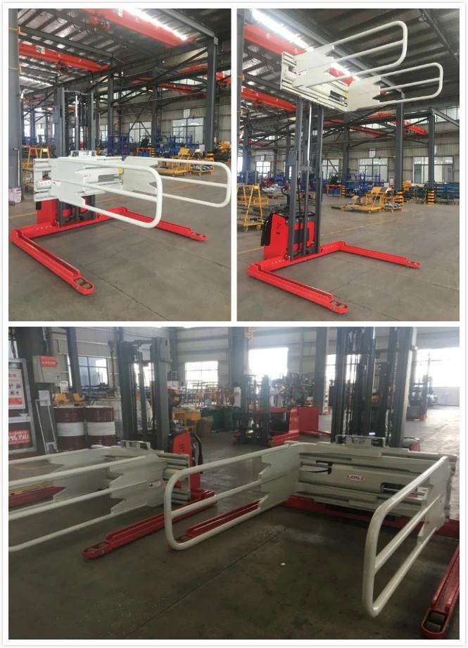 2 Ton 3 Meters Electric Forklift Pallet Stacker Max. Lift Height 6m Chariot Elevateur