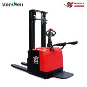Battery Operated Powered 1.6t Electric Pallet Forklift (CDD16)