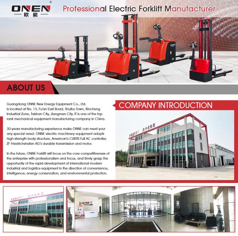 Jiangmen New Price Electric Forklift Cbdy