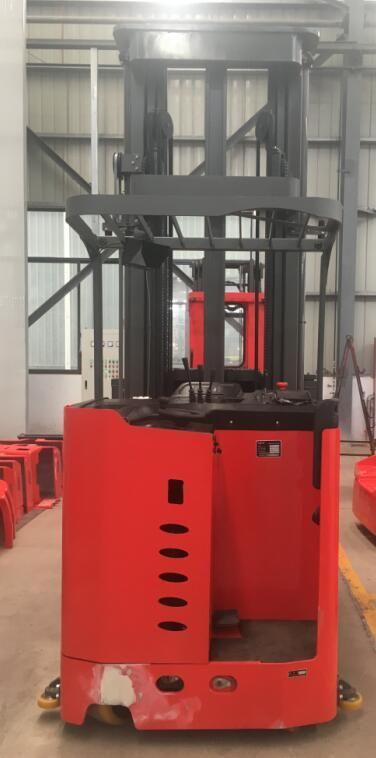 1000kg Narrow Aisle Stacker 180 Degree Electric Pallet Stacker