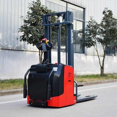 Durable in Use 5000mm Full Electric Pallet Stacker on Sale