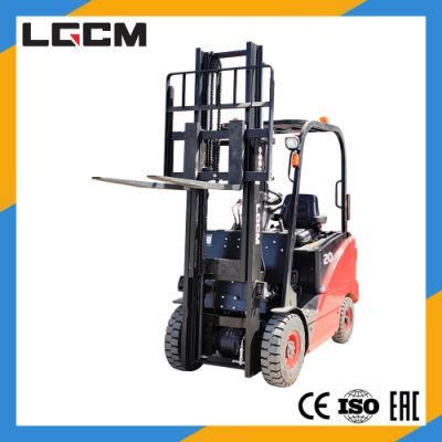 Lgcm 1.5ton 2t Truck Pallet Electric Forklift with Side Shift