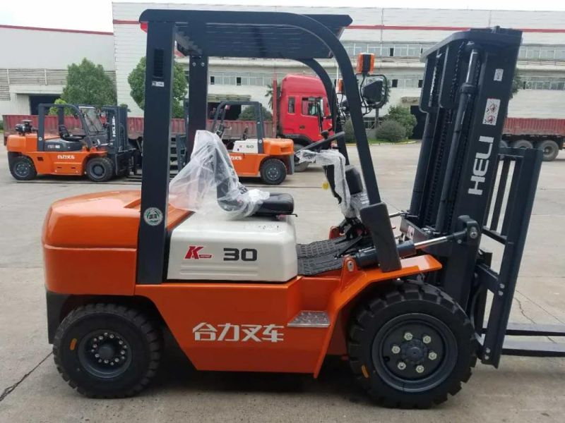 3t Fork Lift Crane Cpcd30 Forklift Truck for Warehouse Construction