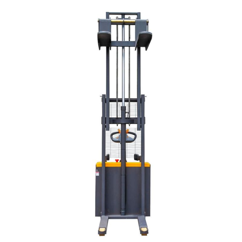 2.0ton 2000kg Material Handling Equipment Pallet Electric Stacker with Battery Operation