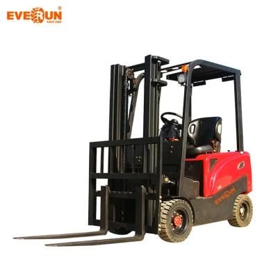 Everun 1.6ton Electric Forklift with Two Stage Mast