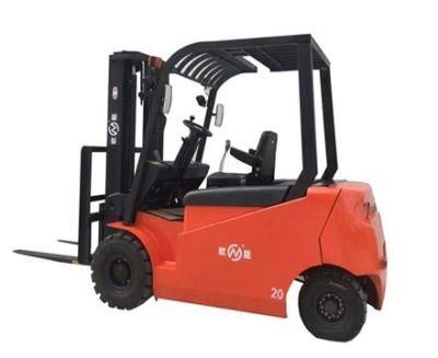 Four Wheel Countbalance Electric Forklift Cpdd China Factory with ISO and CE OEM ODM