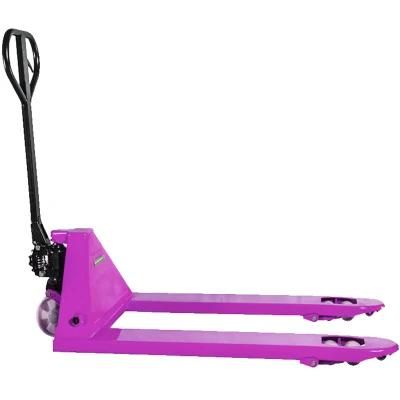 2t Loading Capacity Hand Operated Lift Pallet Truck 3t Hand Pallet Truck Manufacturer with CE