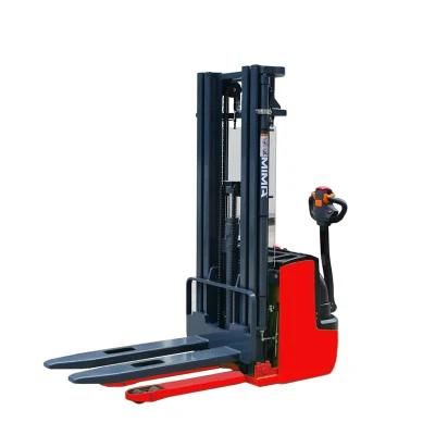 High-Grade Electrical System 3000mm-5000mm AC Motor Pedestrian Pallet Stacker