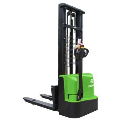 China Supplier/Maufacturers 1.0ton/1.5ton with 1.6/2.5/3.0m Height Economic Walkie Hydraulic Truck Stacker/Forklift for Warehouse/Lift/Electric