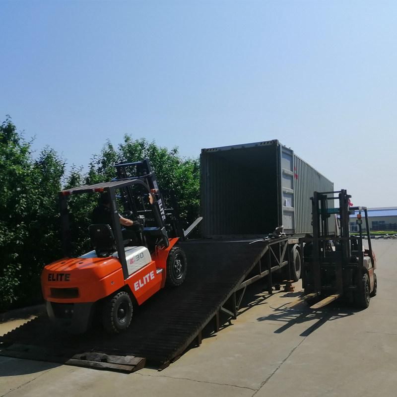 Diesel Power Forklift Truck 5ton Heavy Duty Cargo Pallet Fork Lift