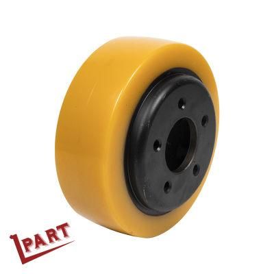 Forklift Spare Parts Polyurethane Drive Wheel 215X75/90X45mm