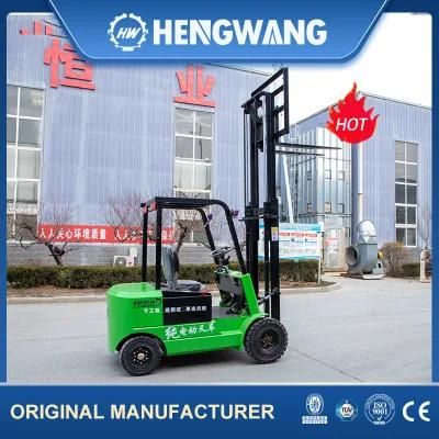 Hydraulic Electric Mini/Small Forklift Truck with Attachment