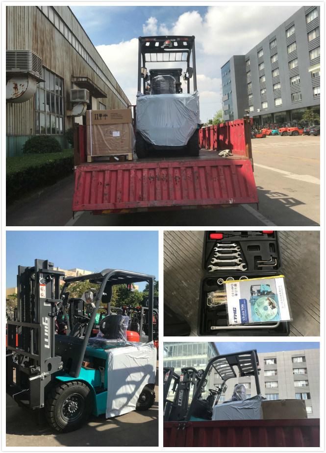 Ltmg CE Approval Battery Forklift 2000kg 2ton 2t Electric Forklift with AC Motor and Curtis Controller