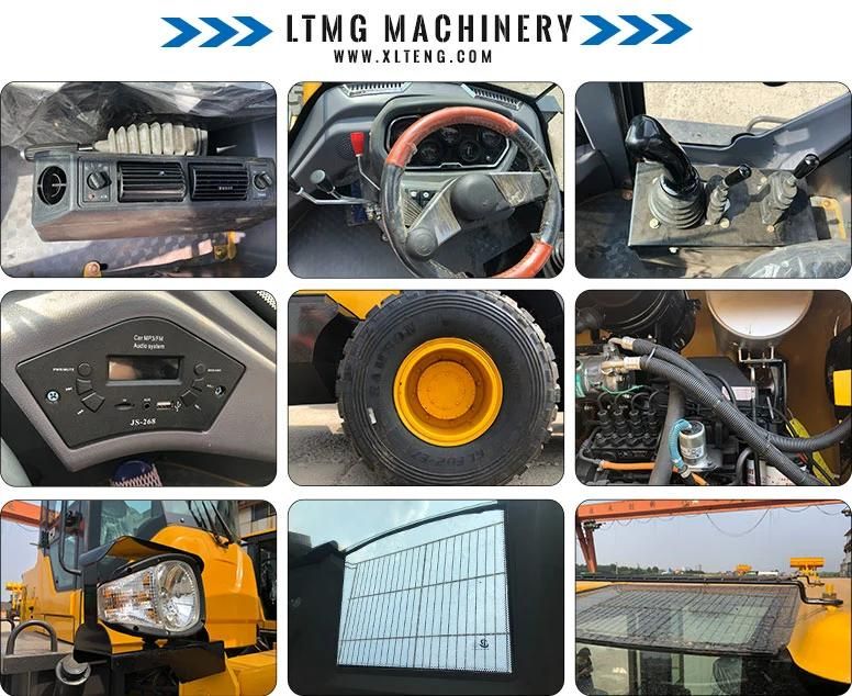 Ltmg Articulated 4WD Rough Terrain Forklift 5 Ton Rough Terrain Forklift for Sale