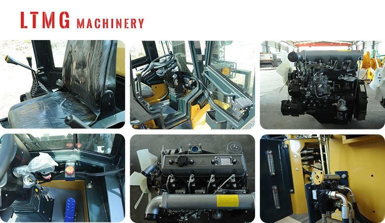 Ltmg Construction Machinery 10ton Rough Terrain Forklifts for Sale