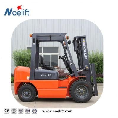 Diesel Forklift Specification with Pneumatic Tyres