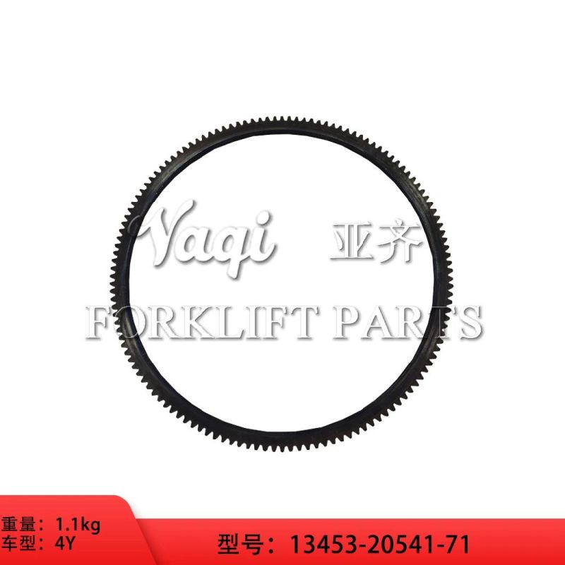 Forklift Part 13453-20541-71 Flywheel Ring Gear 133 Teeth for 4y