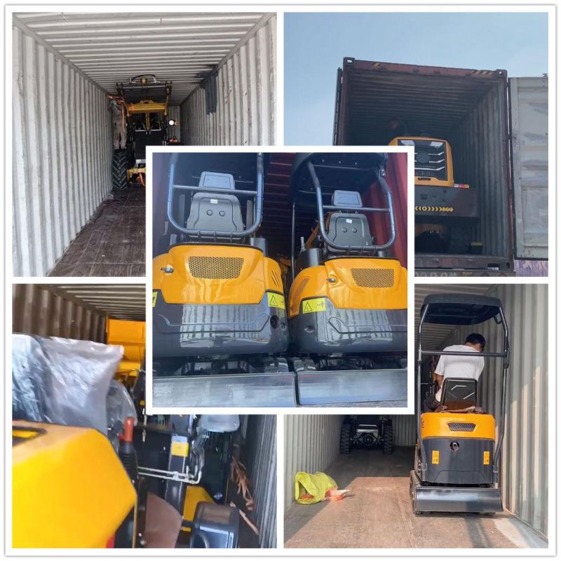 CE Certified 3ton 3.5 Ton 4ton All Rough Terrain Forklift with A/C Cab, off Road Tires, Optional Lift Height 5m (4WD)