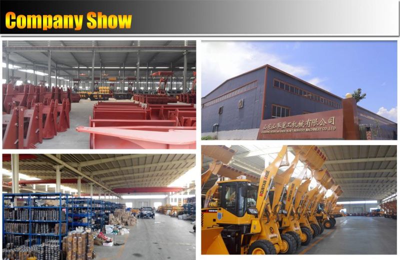 4000kg Fork Lifter 4WD Chinese Diesel Heavy All Terrain Forklift