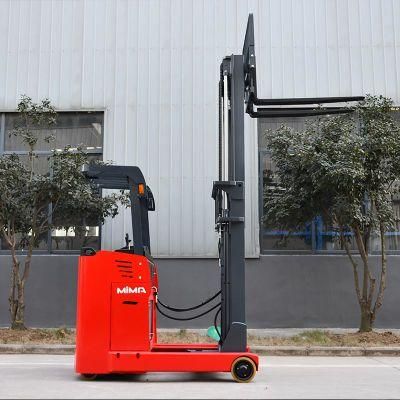 Made in China Electric Reach Truck with Multi-Function Intelligent Instrument