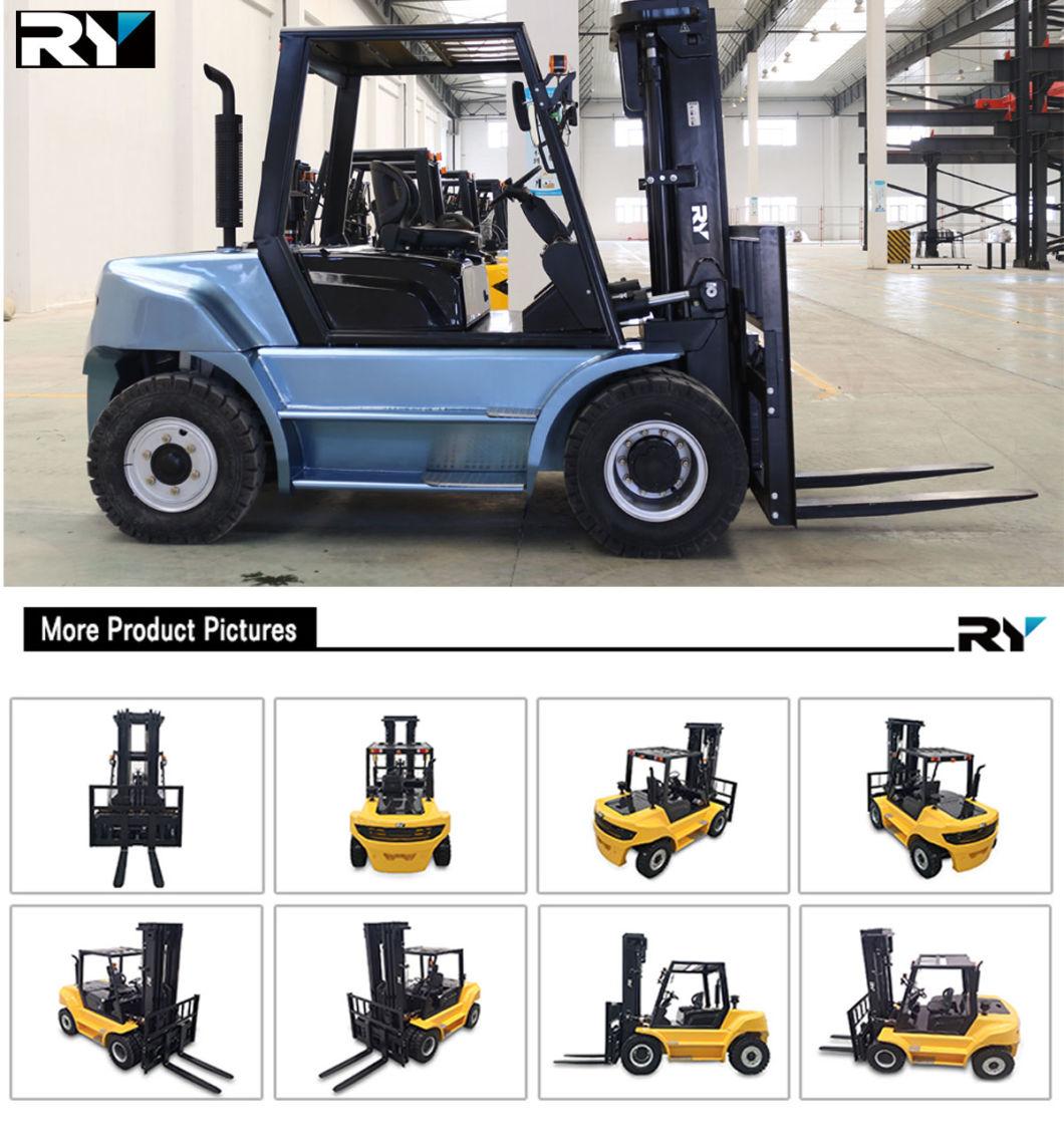 5.0 Ton Heavy Duty Diesel Forklift Truck Lift Truck