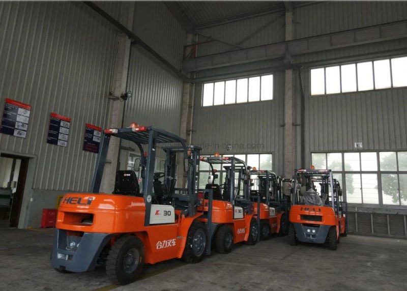 3 Tons Cpcd30 Heli Diesel Forklift Price with Side Shifter