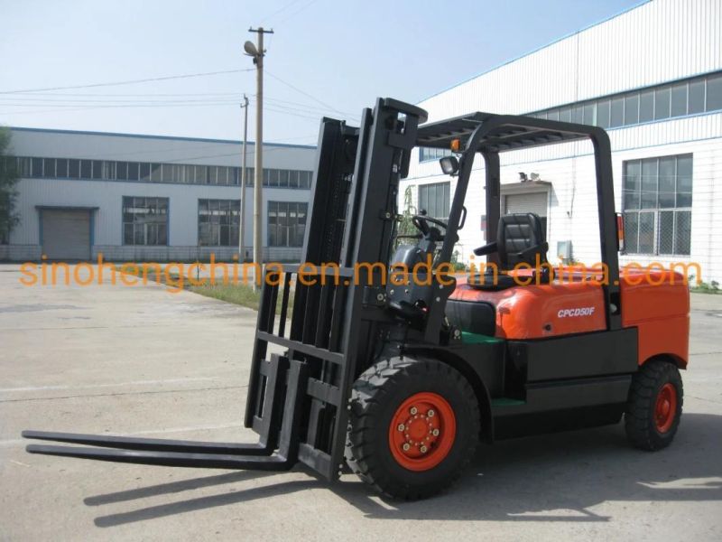 5 Ton Sh50 Diesel Forklift Truck Seller