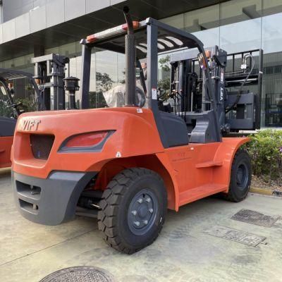 Heavy Duty Counterweight Internal Combustion Forklift Lifting 7m Max