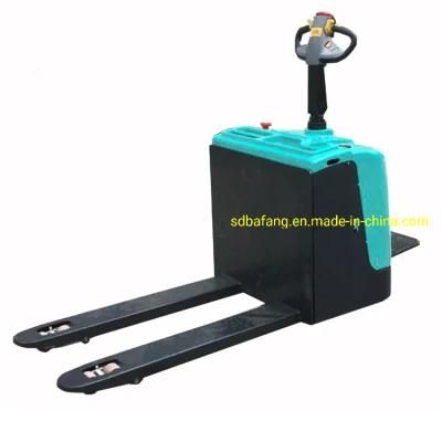 2.5ton High Quality Cheaper Price Stand on Full Electric Pallet Truck Made in China