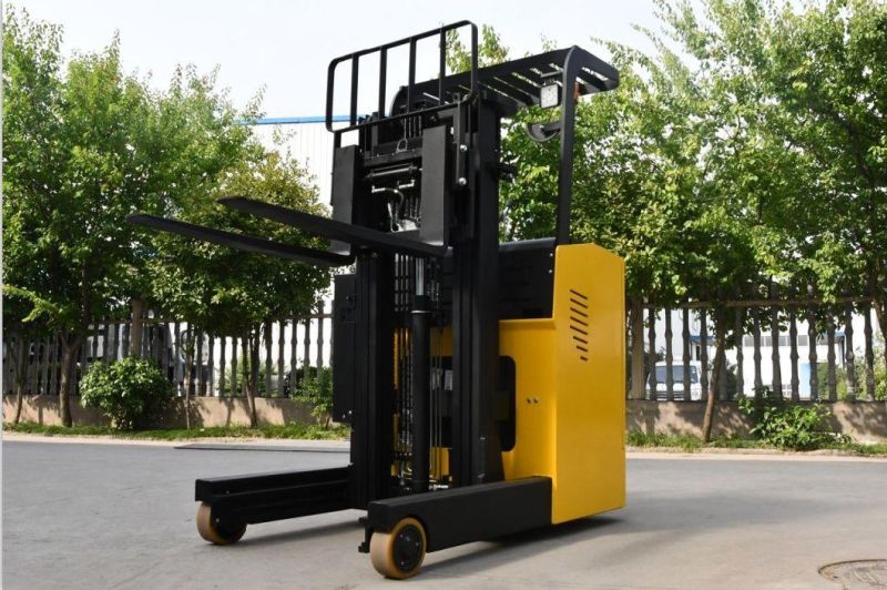Electric Clamping Drum Reach Forklift Trucks Stacker