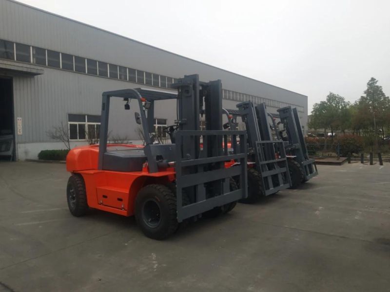 China Forklift Gp Brand High Quality 5ton 7ton 3m 4m 5m 6m Diesel Forklift Truck