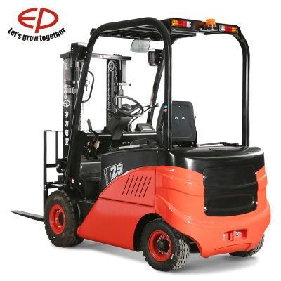 2.5ton Continous Battery Operated Half Electric Forklift Truck Cpd25f8 (-H)