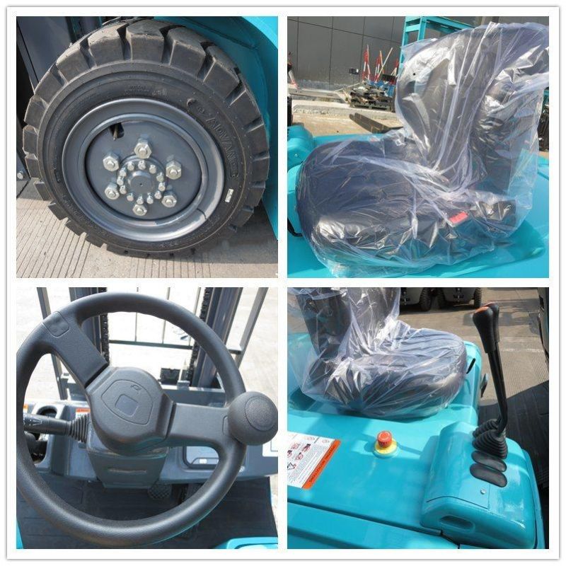 3ton 3t Electric Forklift with Side Shifter&AC 6m Lift Height Optional