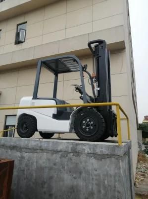 Counter Balanced 4 Wheels 2 Ton Diesel Forklift Truck From Forklift Manufacturer