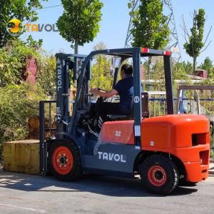 3ton 3.5ton Diesel Forklift Truck Support Different Attachment with Best Price