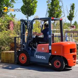 3ton 3.5ton Diesel Forklift Truck Support Different Attachment with Best Price