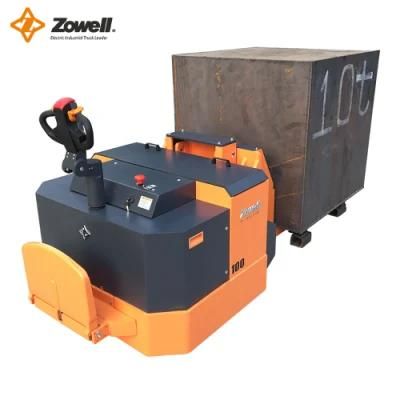 Standing on Electric Zowell Wooden Battery Forklift 12t Pallet Jack