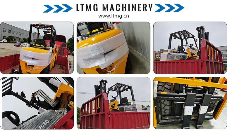 Ltmg 3 Ton Automatic Transmission Diesel Forklift with Side Shifter